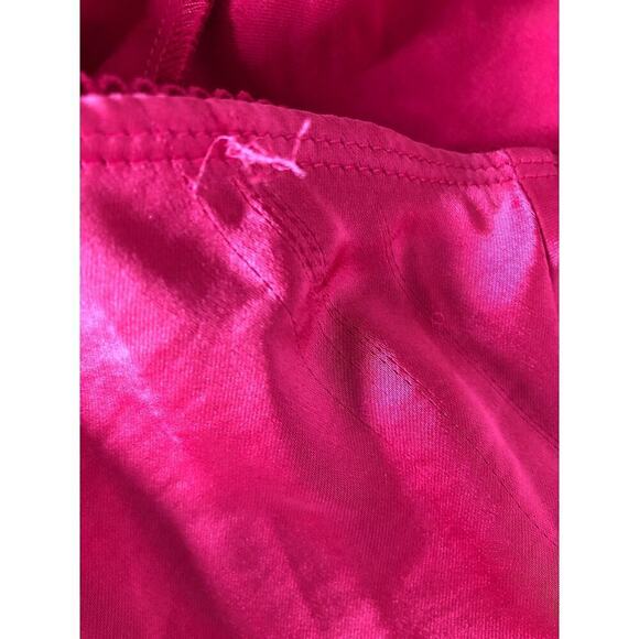 Samsoe Samsoe Agneta Skirt Satin A-Line Midi Fandango Pink Small - Picture 10 of 11